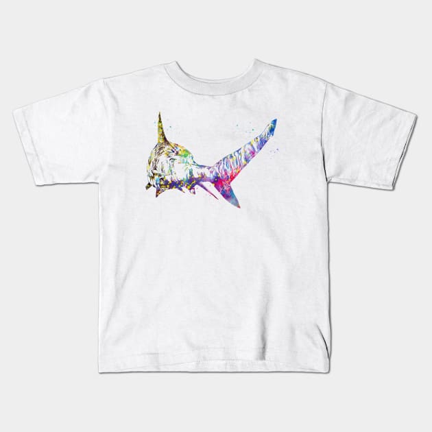 Shark Kids T-Shirt by erzebeth